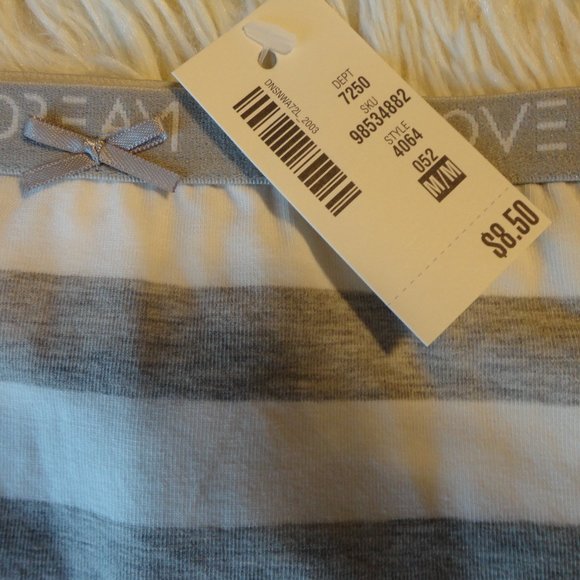 NEW Aeropostale Live Love Dream Boyshort Cotton Panties 2 Pair Pack - Picture 3 of 4